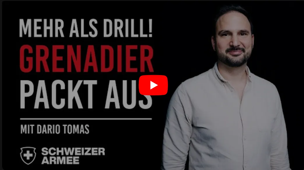 „When Others Stop, You Keep Going": Our CEO Dario Tomas in Conversation with the Swiss Armed Forces