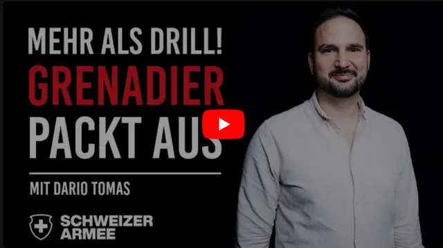 „When Others Stop, You Keep Going": Our CEO Dario Tomas in Conversation with the Swiss Armed Forces